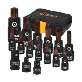 E70072 ELEAD Torx Bit Socket Set Steel