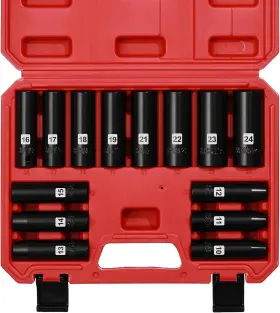 ET-545 EMENTOL Drive Impact Socket Set