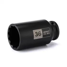 ET553 EMENTOL Drive Spindle Axle Nut Impact Socket