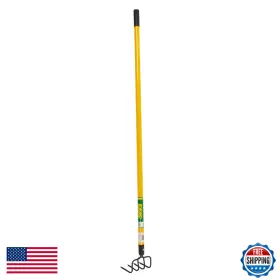 Emsco Group B0b57h9n59 Professionals Choice 54 4-prong Fiberglass Cultivator - 14 Gauge