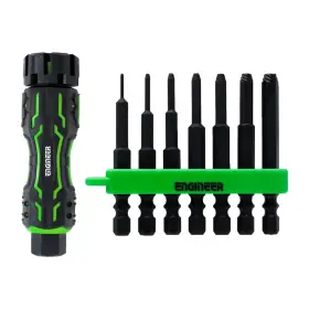 DZ-84 ENGINEER Socket Screw Extractor Set Mini Handle Drive