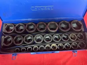 E041200 EXPERT Tools Drive Impact Socket Set #2