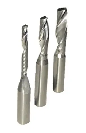 637405078558 FOOS Shank Flute Carbide Router Bit Set