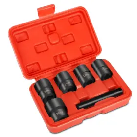 60319 FRPERCE Drive Twist Socket Set Lug Nut Remover Tool