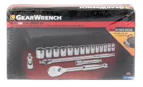 80717 GEAR WRENCH Socket Drive Ratchet Combination WRENCH Set