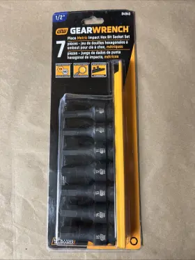 84940 GEAR WRENCH Impact Hex Bit Sockets