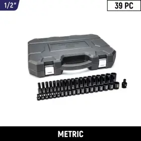 744759893758 GEARWRENCH Drive Standard Impact Socket Set