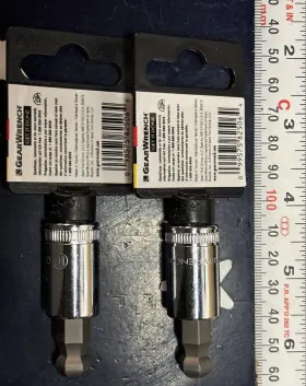 82506 GEARWRENCH Ball Hex Bit Sockets Drive #3