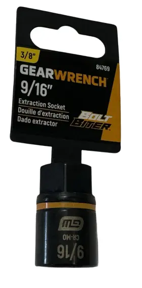 84769 GEARWRENCH Drive Bolt Biter Impact Extraction Socket