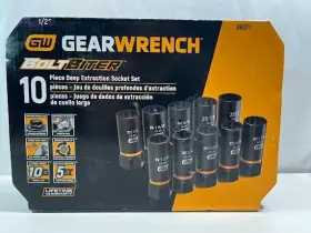 86071 GEARWRENCH Bolt Biter Drive Extraction Socket Set