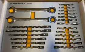 GSXMTS-86526 GEARWRENCH Imperial Stubby Ratcheting Wrench Set