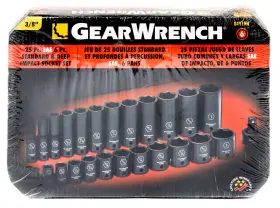 KDT84919 GEARWRENCH Drive Standard Impact Socket Set