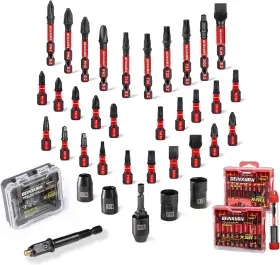 MINDQC038 GEINXURN Magnetic Nut Driver Set Impact Steel Bit