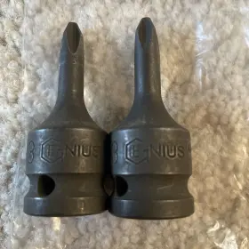 4460R03 GENIUS TOOLS Philips Impact Bit Socket
