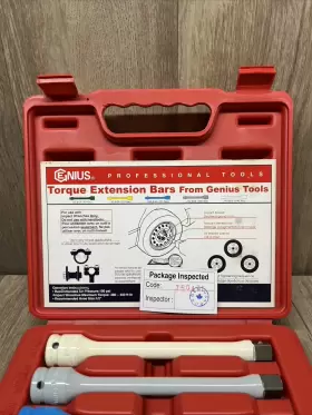 668233870625 GENIUS TOOLS Torque Extension Bar Set #3