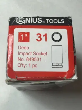 849531 GENIUS TOOLS Impact Socket
