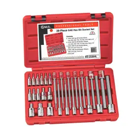 BS-2328HL GENIUS TOOLS Hex Bit Socket Set