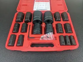 BS-6818H GENIUS TOOLS Hex Bit Socket Set