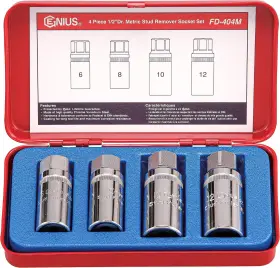 FD-404M GENIUS TOOLS Stud Remover Socket Set