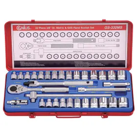 GS-332MS GENIUS TOOLS Socket Set