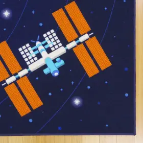 34336 GERTMENIAN Mithsonian Olar Ystem Area Rug Kids Learning #2