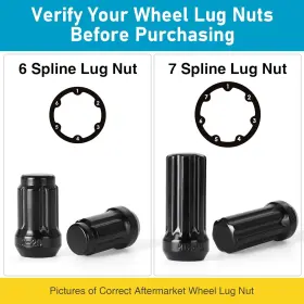 G8003 GIREORAN Spline Lug Nut Key Socket Wheel Lock Remov #2