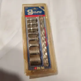 S12DM GREAKNECK Great Neck Drive Socket Set Taiwan