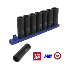 705353667695 GREAT NECK SAW MFG Hyper Drive Impact Socket Set