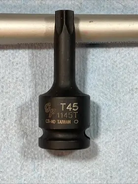 1145T GREY PNEUMATIC Drive Torx Impact Socket