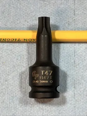 1147T GREY PNEUMATIC Drive Torx Impact Socket