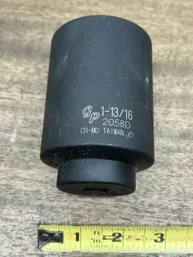 2058D GREY PNEUMATIC Gp Drive Point Impact Socket