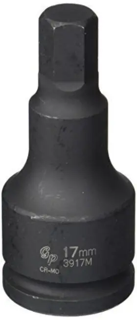 3917M GREY PNEUMATIC Drive Hex Driver Socket