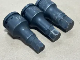 3927M GREY PNEUMATIC Gp Drive Impact Hex Socket Set #2