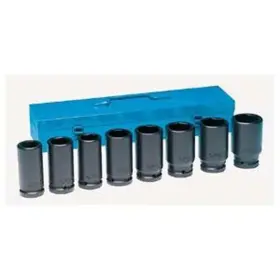 8034D GREY PNEUMATIC Drive Fractional Impact Socket Set