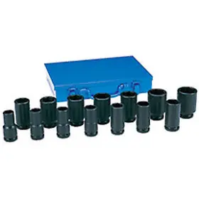 8038D GREY PNEUMATIC Drive Socket Set