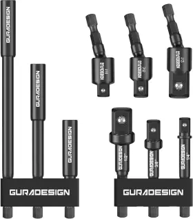 LY-056 GURADESIGN Impact Drill Socket Adapter Set Joints