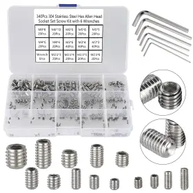 616237033805 HANTOF Hex Socket Head Cup Point Set Screws