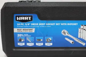 HHMTS301 HART Drive Socket Set Ratchet #2
