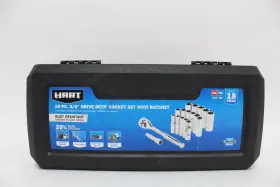 HHMTS301 HART Drive Socket Set Ratchet