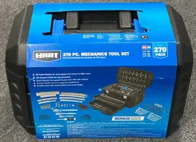 270-PIECE HART TOOL Mechanics Set Finish