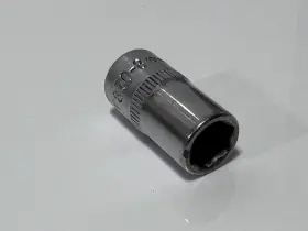 Hazet 850-8 Tools 6-point Hollow 6.3mm 1/4 Inch Hexagon 8-8 Traction Socket