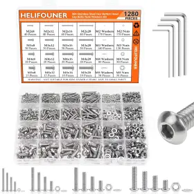 HELIFOUNER--SCREW--1280 HELIFOUNER Steel Head Socket Cap