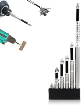 HDSB-6PC HONKDTYUN Drill Bit Set Magnetic Screwdriver High