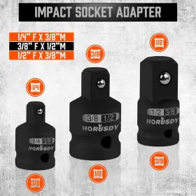 84060 HORUSDY Driver Extension Bar Set Socket #3