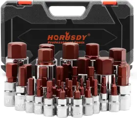 87010 HORUSDY Allen Socket Set Hex Bit
