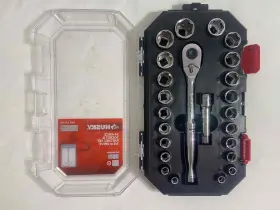 1005879665 HUSKY Socket Set Ratchet Extension Bar Drive #2