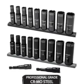 445021281268 HUSKY Drive Wall Impact Socket Set