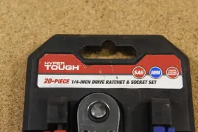5819 HYPER TOUGH Drive Ratchet Socket Set #2