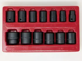 59744 ICON Shallow Impact Socket Set Drive