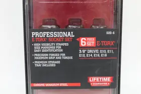 S2D-6 ICON Torx Socket Set Drive #2